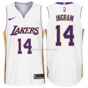 Maillot Basket Authentique Los Angeles Lakers Ingram 2017-18 14 Blanc