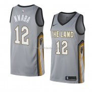 Maillot Cleveland Cavaliers David Nwaba Ville 2018 Gris