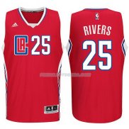 Maillot Basket Los Angeles Clippers 2017-18 Rivers 25 Rojo