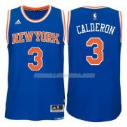 Maillot Basket New York Knicks Calderon 3 Azul