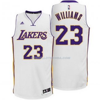 Maillot Basket Los Angeles Lakers Williams 23 Blanco
