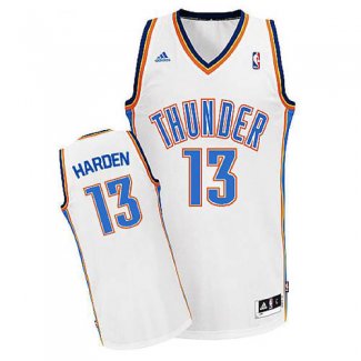 Maillot Basket Oklahoma City Thunder Harden 13 Blanc