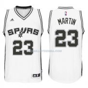 Maillot Basket San Antonio Spurs Martin 23 Blanco