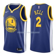 Maillot Golden State Warriors Jordan Bell Icon 2017-18 2 Azul