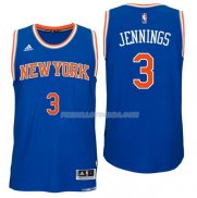 Maillot Basket New York Knicks Jennings 3 Azul