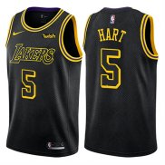 Maillot Los Angeles Lakers Josh Hart Ciudad 2018 Noir