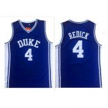 Maillot Basket NCAA Duke University Redick 4 Bleu