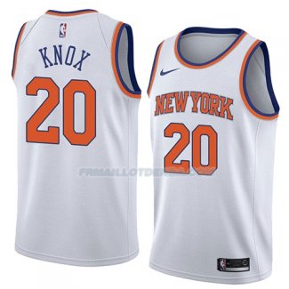 Maillot New York Knicks Kevin Knox Association 2018 Blanc Blanc