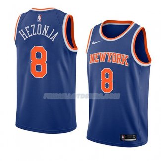 Maillot New York Knicks Mario Hezonja Icon 2018 Bleu Bleu