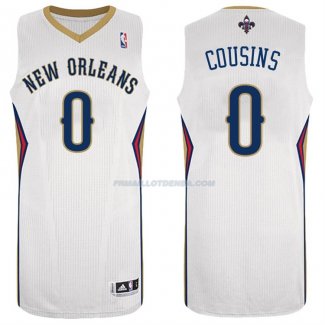 Maillot Basket New Orleans Pelicans Cousins 0 Blanco