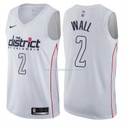 Maillot Washington Wizards John Wall Ville 2 Blanc