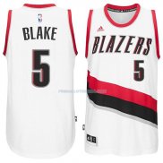Maillot Basket Portland Trail Blazers Blake 5 Blanco
