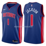 Maillot Detroit Pistons Reggie Jackson Icon 2017-18 1 Azul