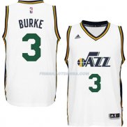 Maillot Basket Utah Jazz Burke 3 Blanco
