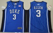 Maillot Basket NCAA Garyson Allen 3 Bleu