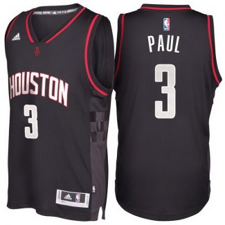 Maillot Basket Houston Rockets Paul 3 Noir