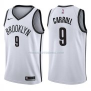 Maillot Brooklyn Nets Demarre Carroll Association 2017-18 9 Blancoo