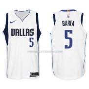 Maillot Dallas Mavericks J.j. Barea 2017-18 5 Blancoo