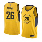 Maillot Indiana Pacers Ben Moore Statement 2018 Jaune