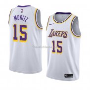 Maillot Los Angeles Lakers Wagner Moritz Association 2018-19 Blanc