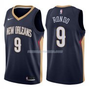 Maillot New Orleans Pelicans Rajon Rondo Icon 2017-18 9 Azul