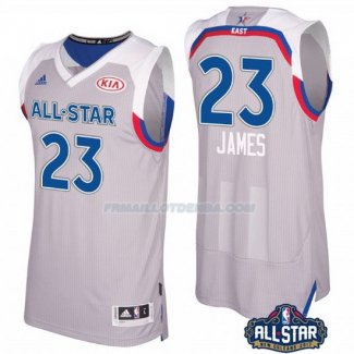 Maillot Basket All Star 2017 Cleveland Cavaliers James 23 Gris