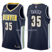 Maillot Denver Nuggets Kenneth Faried Icon 2017-18 35 Azul