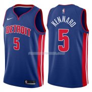 Maillot Detroit Pistons Luke Kennard Icon 2017-18 5 Azul