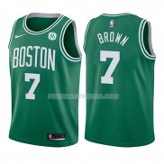 Maillot Basket Enfant Boston Celtics Jaylen Brown Icon 2017-18 7 Vert