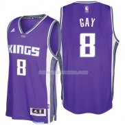 Maillot Basket Sacramento Kings 2017-18 Gay 8 Purpura