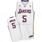 Maillot Basket Los Angeles Lakers Boozer 5 Blanco