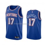 Maillot New York Knicks Ignas Brazdeikis Statement 2020-21 Bleu