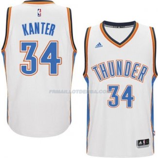 Maillot Basket Oklahoma City Thunder Kanter 34 Blanco