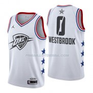 Maillot All Star 2019 Oklahoma City Thunder Russell Westbrook Blanc
