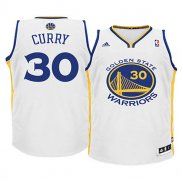 Maillot Basket Basket Enfant Golden State Warriors Curry 30 Blanc