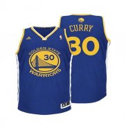Maillot Basket Basket Enfant Golden State Warriors Curry 30 Bleu