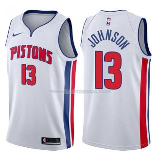 Maillot Detroit Pistons Brice Johnson Association 2017-18 13 Blancoo