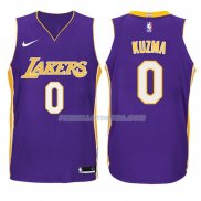 Maillot Basket Enfant Los Angeles Lakers Kyle Kuzma Statement 2017-18 0 Volet