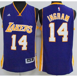 Maillot Basket Los Angeles Lakers Ingram 14 Purpura