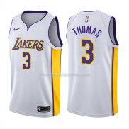 Maillot Los Angeles Lakers Isaiah Thomas Association 2017-18 3 Blancoo