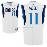 Maillot Basket Dallas Mavericks Mcgee 11 Blanco