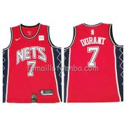 Maillot Brooklyn Nets Kevin Durant Retro Rouge