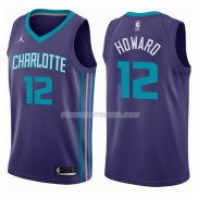 Maillot Charlotte Hornets Dwight Howard Statehombret 2017-18 12 Violeta