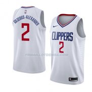 Maillot Los Angeles Clippers Shai Gilgeous-alexander Association 2018 Blanc