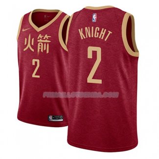 Maillot Los Angeles Lakers Brandon Knight Ciudad 2018-19 Rouge