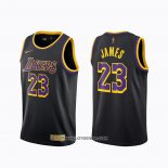 Maillot Los Angeles Lakers Lebron James Earned 2020-21 Noir
