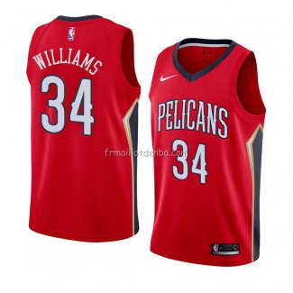 Maillot New Orleans Pelicans Kenrich Williams Statement 2018 Rouge