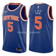 Maillot New York Knicks Courtney Lee Icon 2017-18 5 Azul