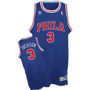 Maillot Basket Philadelphia 76ers Iverson 3 Bleu