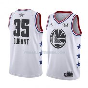 Maillot All Star 2019 Golden State Warriors Kevin Durant Blanc